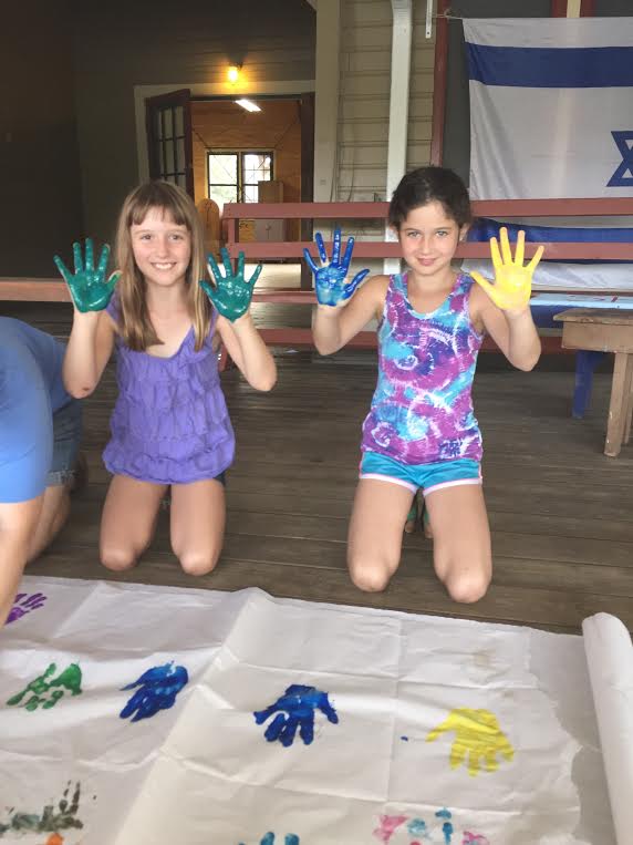 Kochavim making our own Walk of Stars!