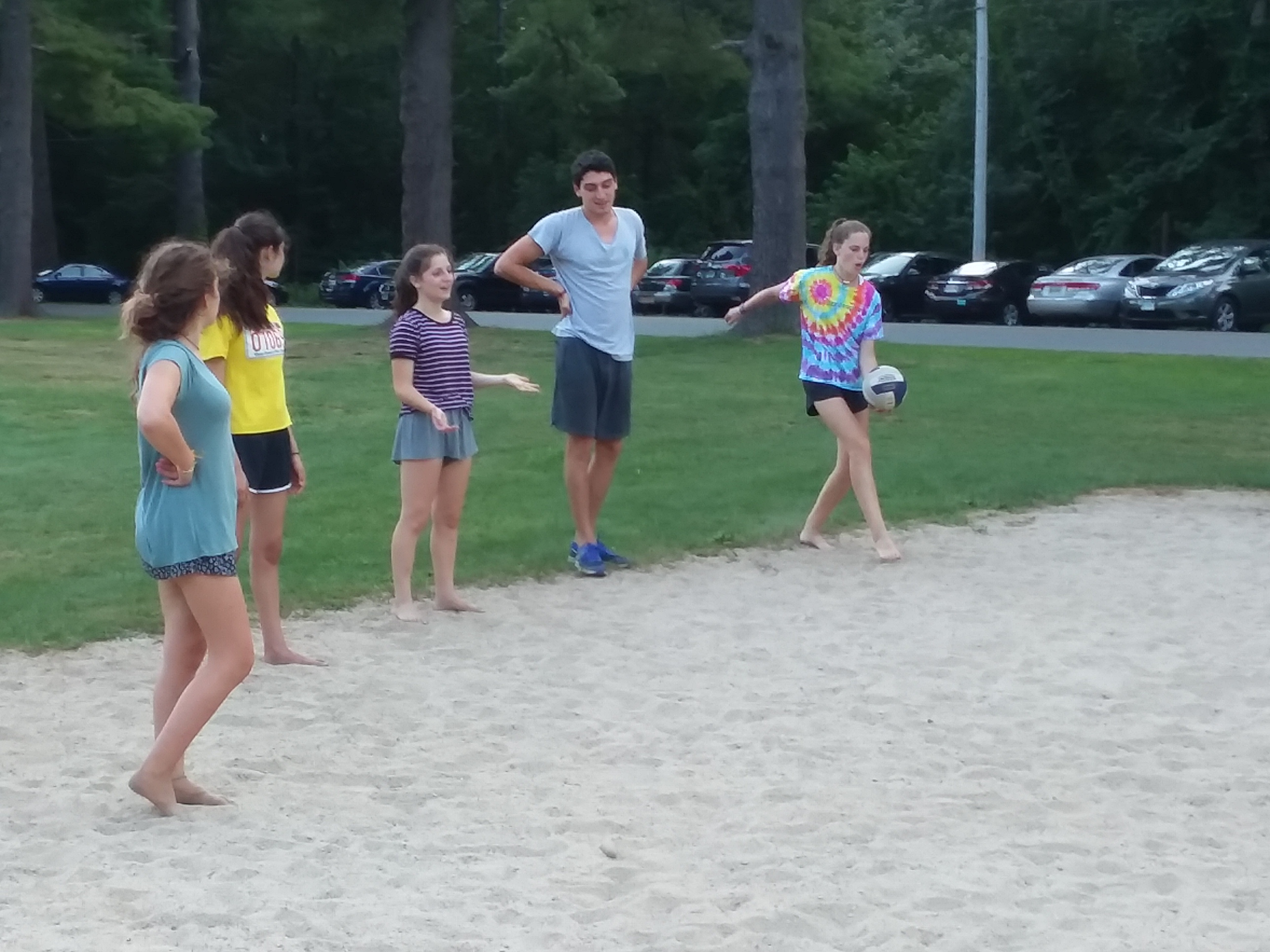 Bogrim Roo Volleyball Practice Camp Ramah